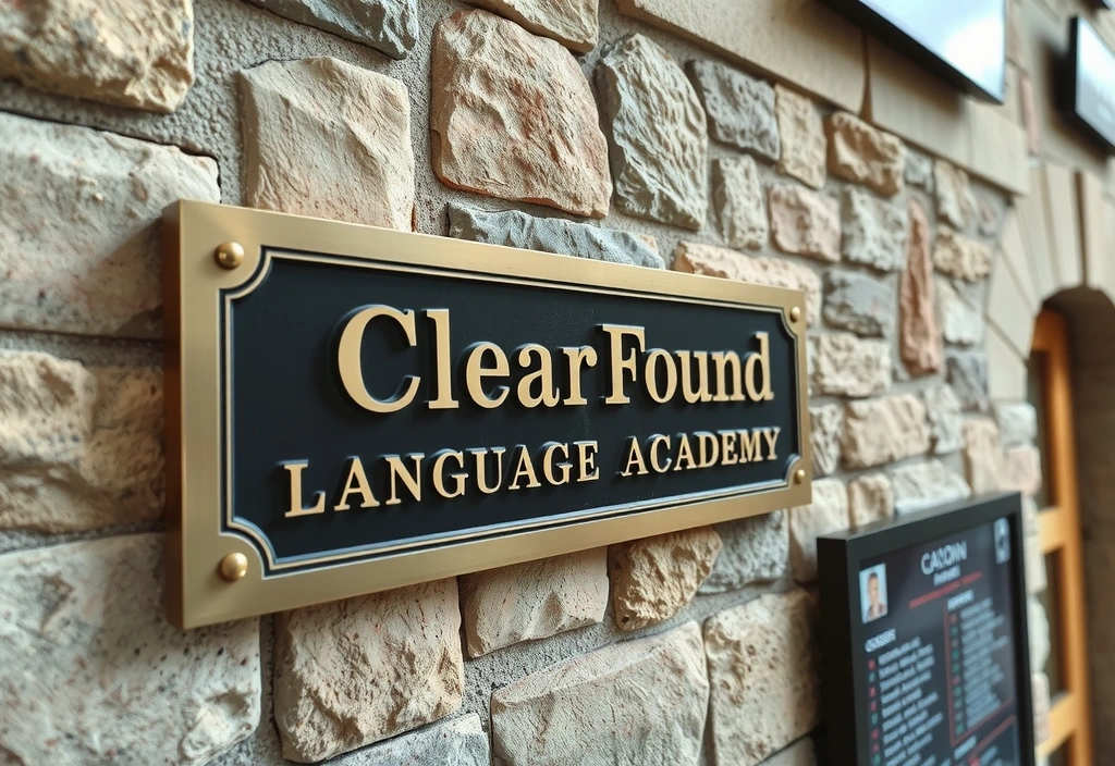 Academy Signage